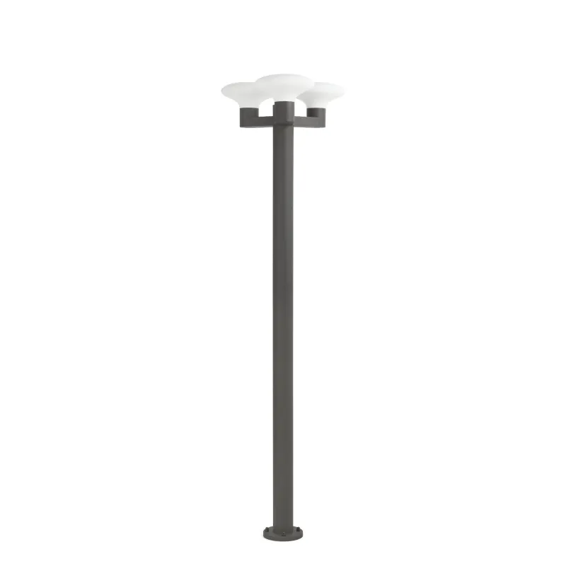 BLUB'S 3L Lampadaire extérieure gris foncé 3XE27