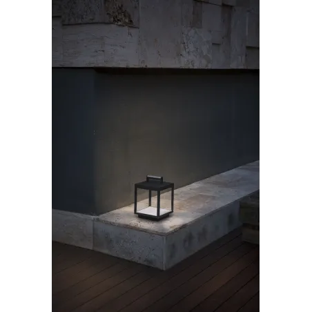 KERALA Lampe portable gris foncé