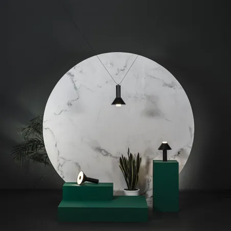 FUJI Lampe portable noire