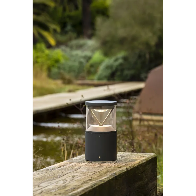 RUSH 250 Lampe borne gris foncé 2700K 360º wide