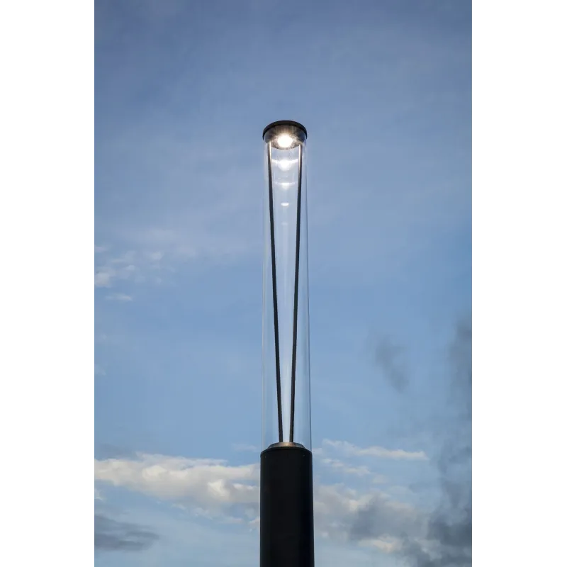 RUSH 3700 Lampadaire extérieure gris foncé 3000K 360º wide CASAMBI