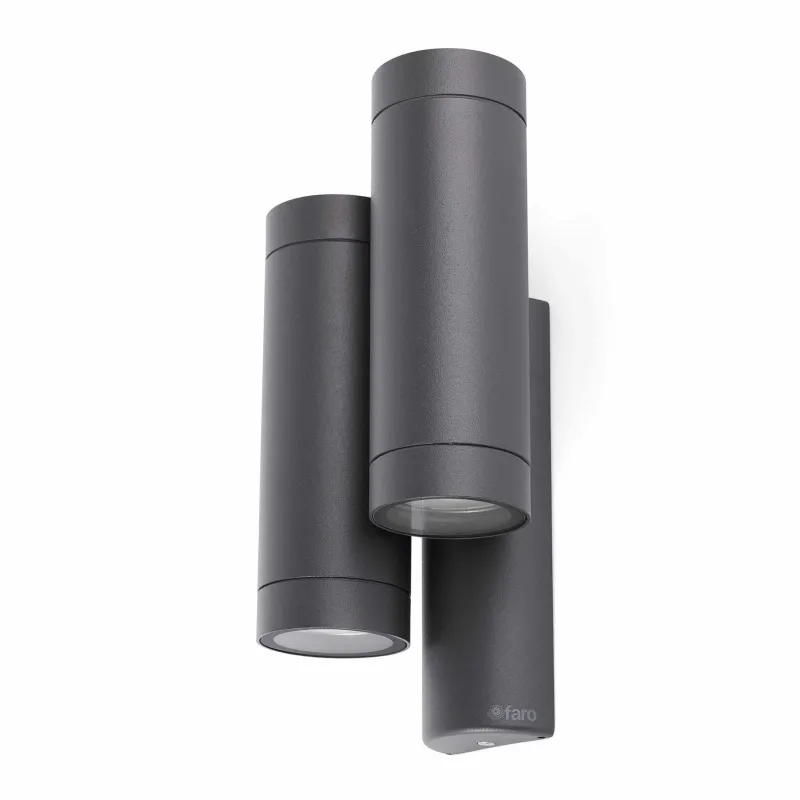 STEPS 4L Lampe applique gris foncé doble