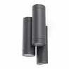 STEPS 4L Lampe applique gris foncé doble