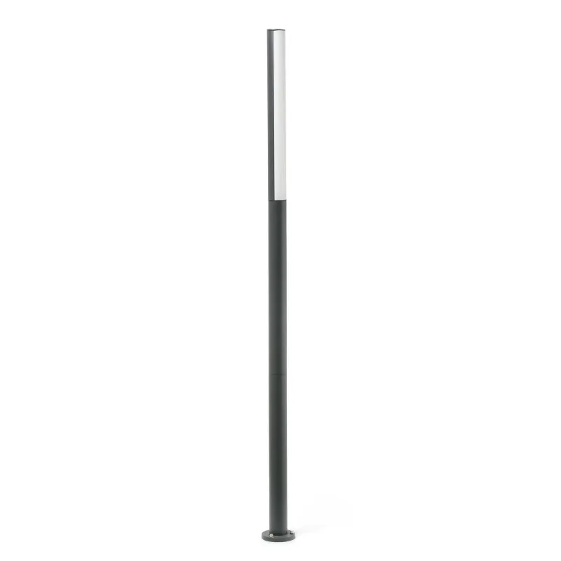 BERET 1800 Lampadaire gris foncé