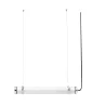 SCUBA 600 Lampe suspension chrome 20W