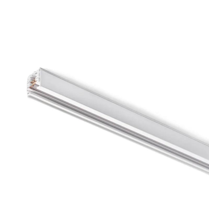 RAIL triphasique blanc 2m