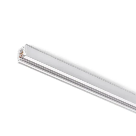 RAIL triphasique blanc 2m