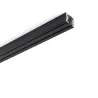 RAIL triphasique noir 2m