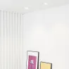 OPTIC Encastrable blanc LED 18/25W 3000K 56° 2260/2990 lm