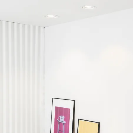 OPTIC Encastrable blanc LED 18/25W 4000K 20° 2350/3105 lm