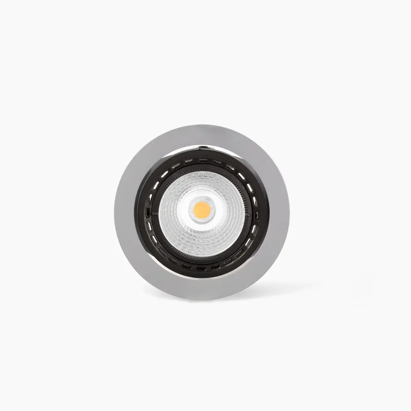 MINI-OPTIC Encastrable gris LED CRI95 17/24W 4000K 20° 2110/2875 lm