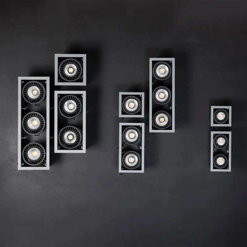 MINI COLIN-2 encastrable gris CRI95 36-50W 2700K 56°