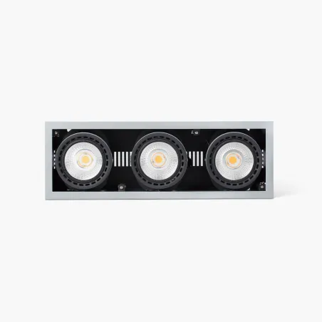 MINI COLIN-3 encastrable gris 54-75W 3000K 56°