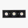 COLIN-3 encastrable noir 72-108W 2700K 56°
