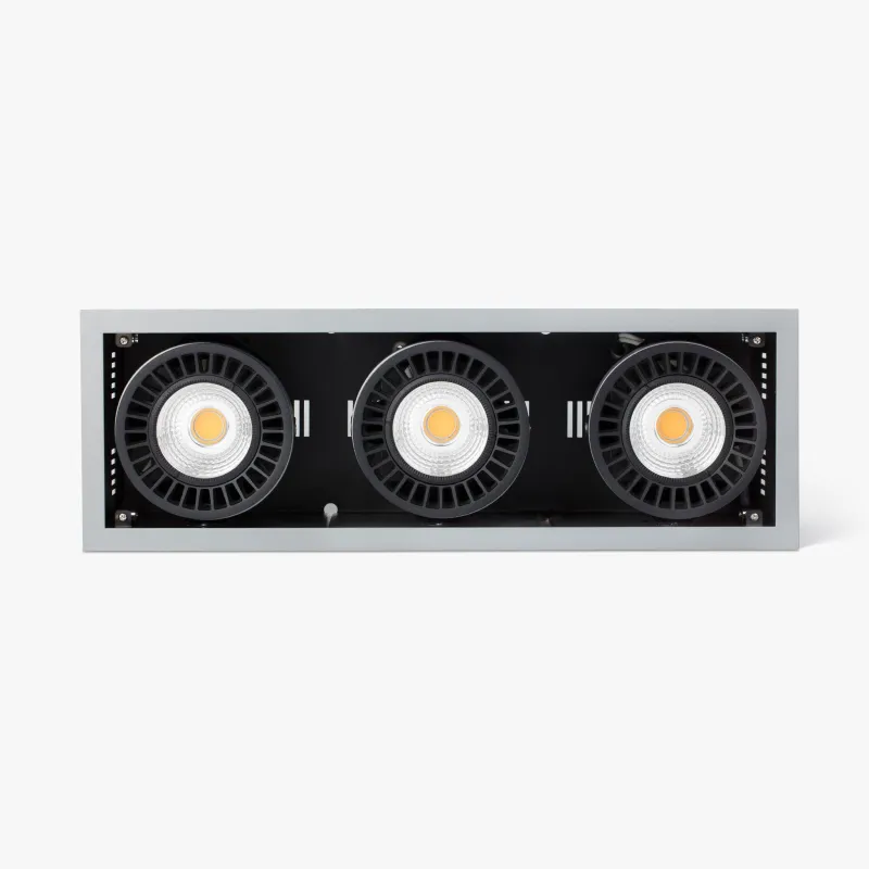 COLIN-3 encastrable gris CRI95 72-108W 3000K 56°