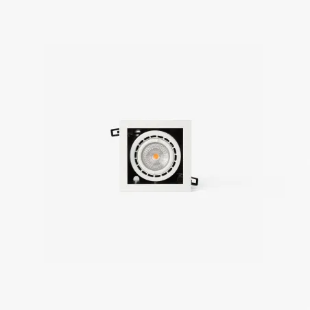 NANO COLIN-1 encastrable blanc avec encadrement 7-13W 3000K 56°