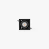 NANO COLIN-1 encastrable noir avec encadrement 7-13W 4000K 20°