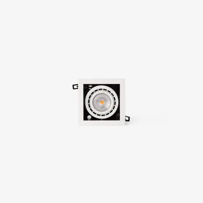 NANO COLIN-1 encastrable blanc avec encadrement 7-13W 4000K 56°