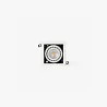NANO COLIN-1 encastrable blanc avec encadrement 7-13W 4000K 56°