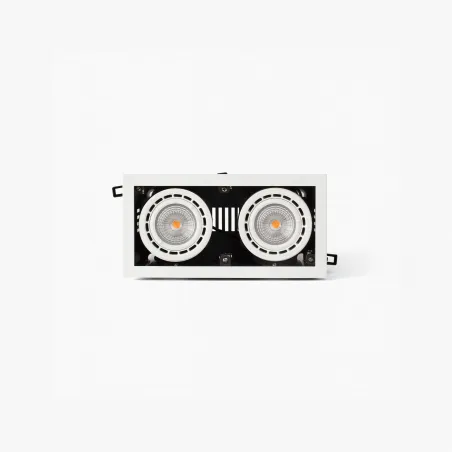 NANO COLIN-2 encastrable blanc avec encadrement 14-26W 4000K 56°