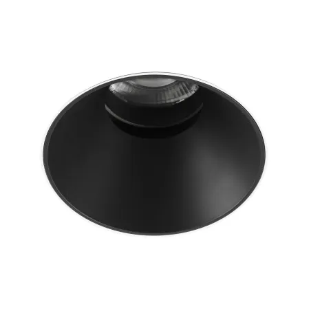 DEEP60 Encastrable rond sens cadre noir 36° 2700K