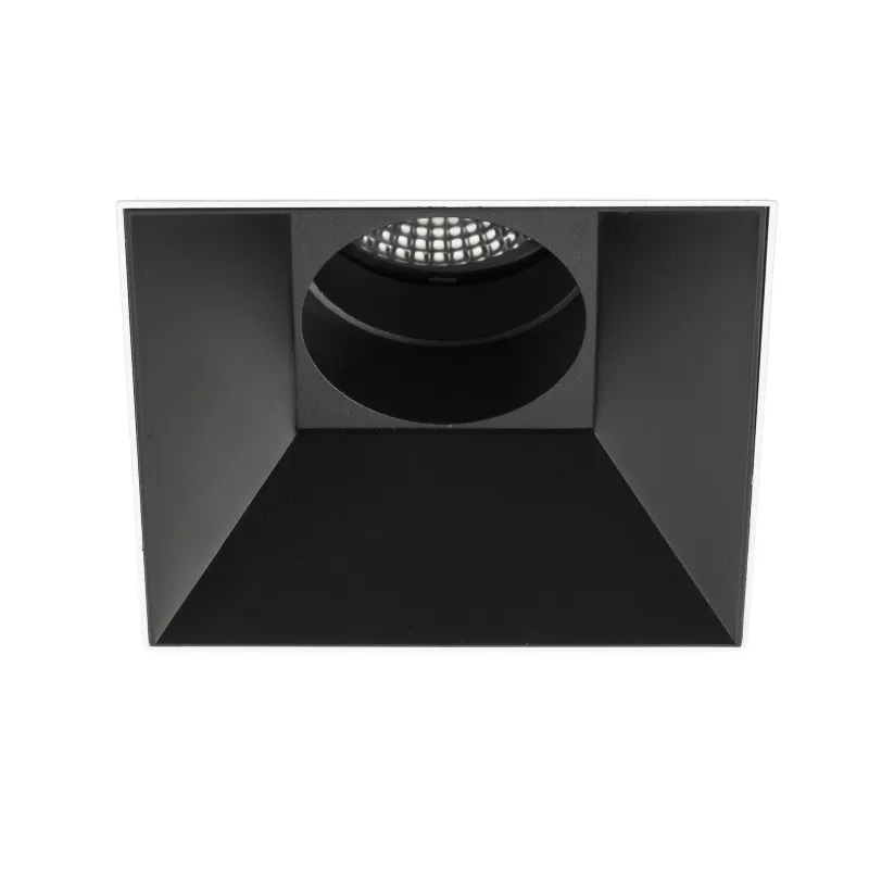 DEEP60 Encastrable carré sens cadre noir 36° 3000K honeycomb