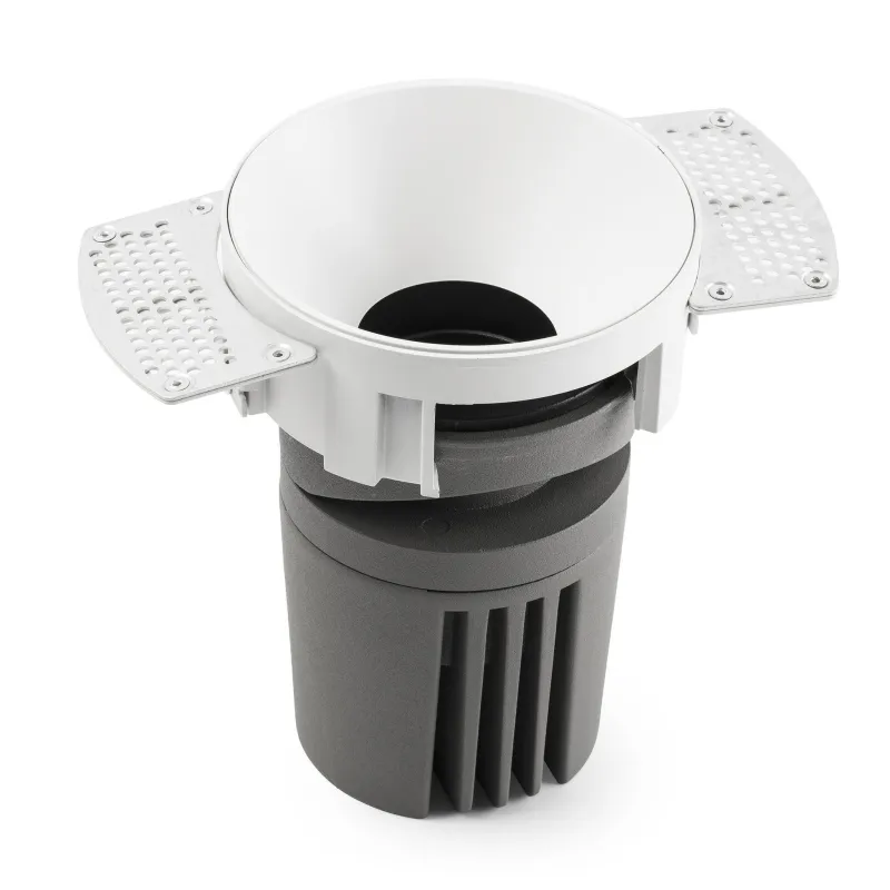 DEEP78 Encastrable rond sens cadre blanc 60° 3000K honeycomb