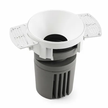 DEEP78 Encastrable rond sens cadre blanc 15° 4000K