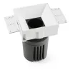 DEEP78 Encastrable carré sens cadre blanc 36° 4000K CRI95