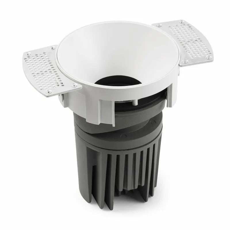 DEEP90 Encastrable rond sens cadre blanc 36° 2700K spread