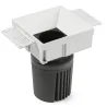 DEEP90 Encastrable carré sens cadre blanc 60° 4000K stripy