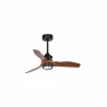 JUST FAN XS LED Ventilateur noir/bois 81cm SMART