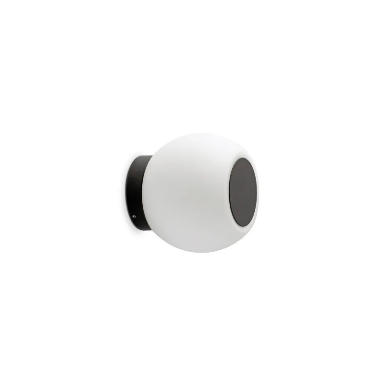 MOY Lampe applique/plafonnier noire