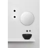 MOY Lampe applique/plafonnier noire