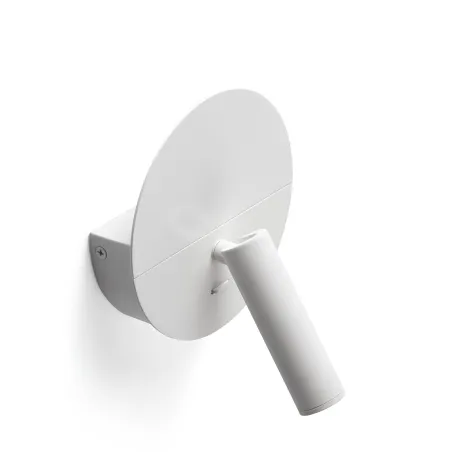DUAS Lampe applique lecteur blanc avec USB