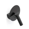 DUAS Lampe applique lecteur noir avec USB