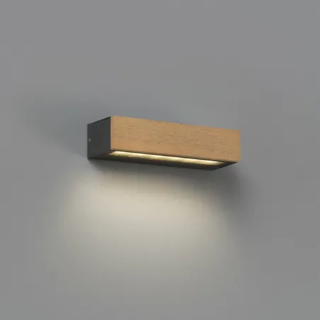 LAKO Lampe applique bois
