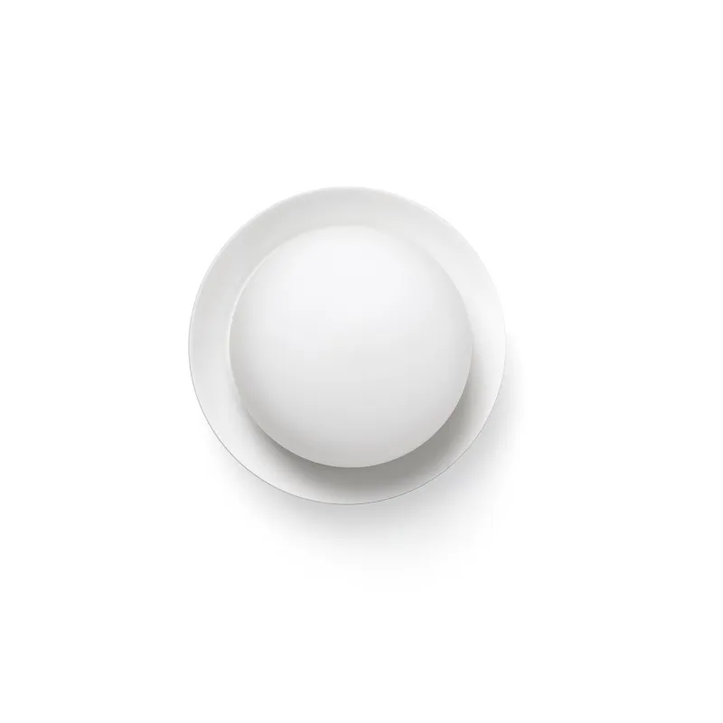 MAY Lampe applique/plafonnier blanc