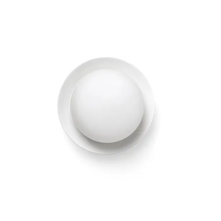 MAY Lampe applique/plafonnier blanc
