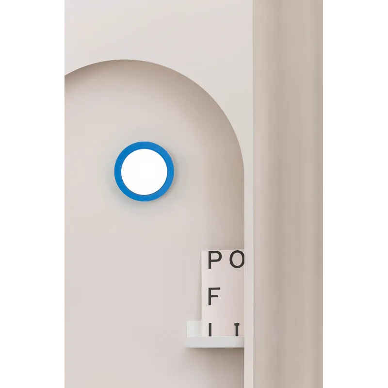 MAY Lampe applique/plafonnier bleue