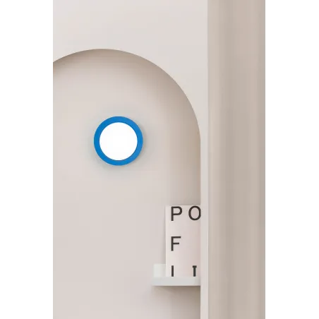 MAY Lampe applique/plafonnier bleue