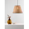 SUMBA Lampe suspension noire/rotin