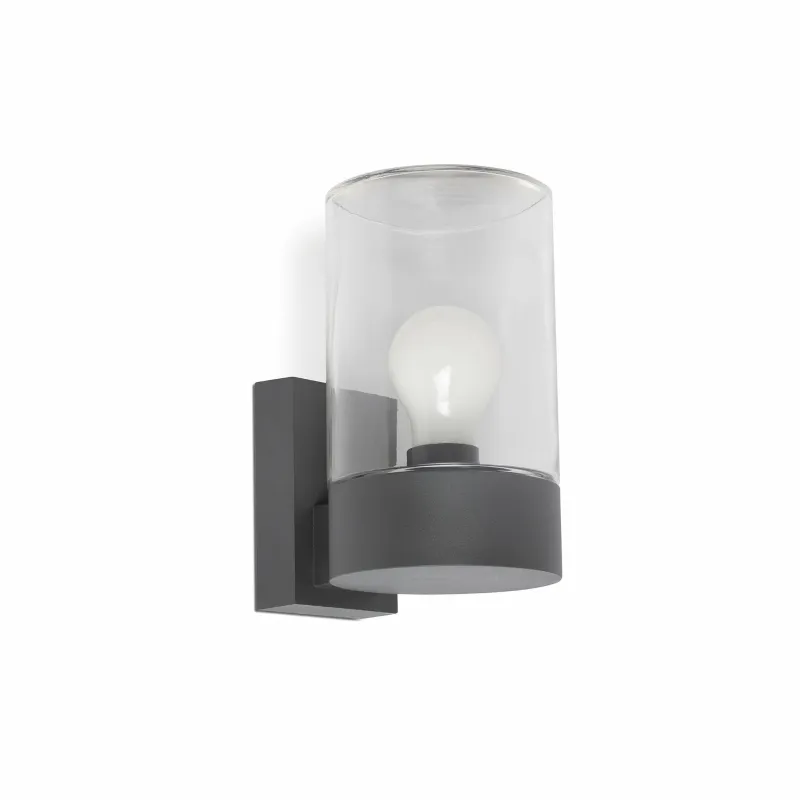 KILA Applique gris foncé transparent