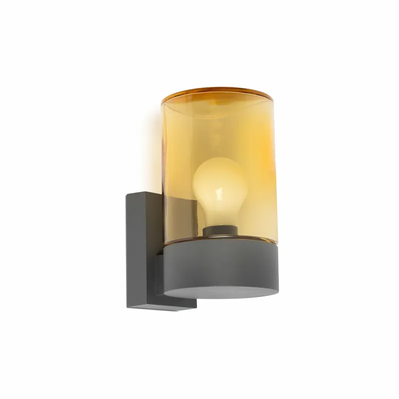 KILA Applique gris foncé ambre