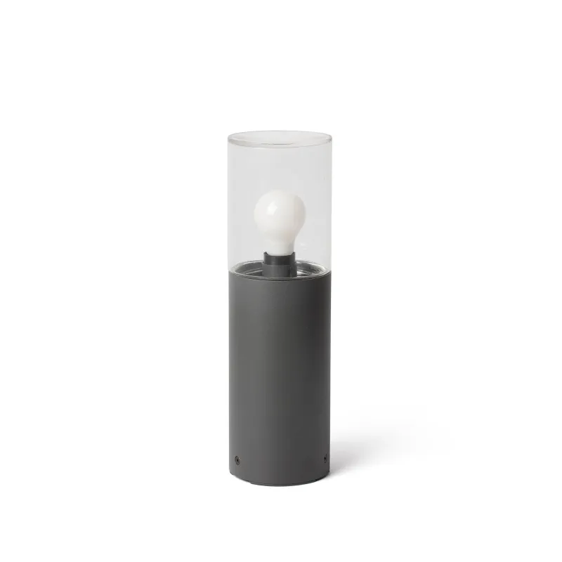 KILA 400 Lampe balise gris foncé transparent