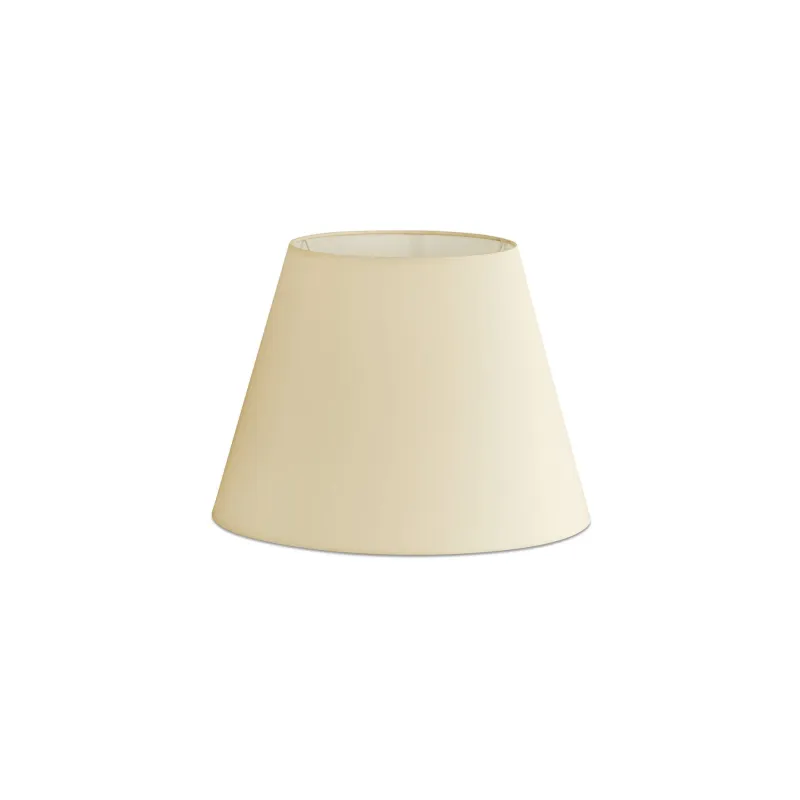 Abat-jour en textile beige ø220x160