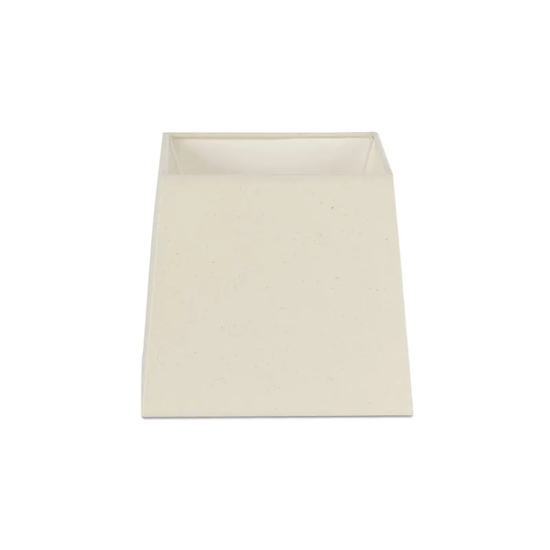 Abat-jour en textile blanche ø220x200