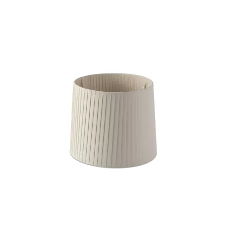 Abat-jour enrubanné beige ø250*200