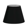 Abat-jour en textile noire ø400x290