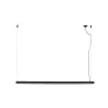 VICO 1150 Lampe suspension noire avec fleuron encastrable